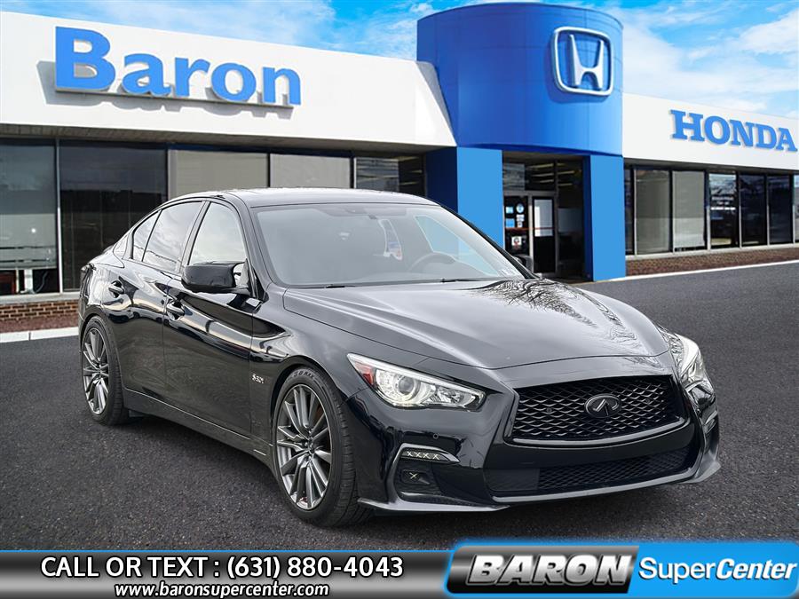 Used 2018 Infiniti Q50 in Patchogue, New York | Baron Supercenter. Patchogue, New York