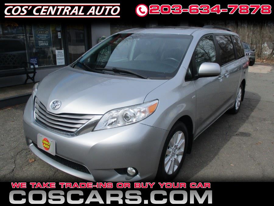 2017 Toyota Sienna XLE AWD 7-Passenger, available for sale in Meriden, Connecticut | Cos Central Auto. Meriden, Connecticut