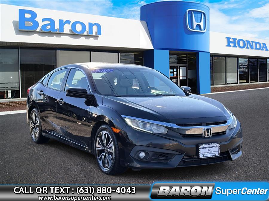 Used 2016 Honda Civic Sedan in Patchogue, New York | Baron Supercenter. Patchogue, New York
