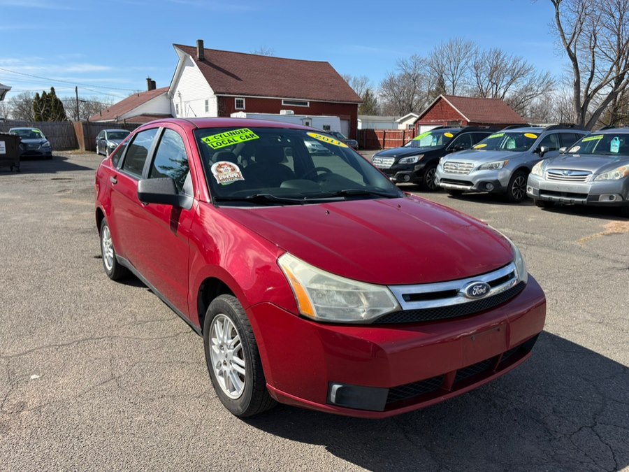 2011 Ford Focus 4dr Sdn SE, available for sale in East Windsor, Connecticut | CT Car Co LLC. East Windsor, Connecticut