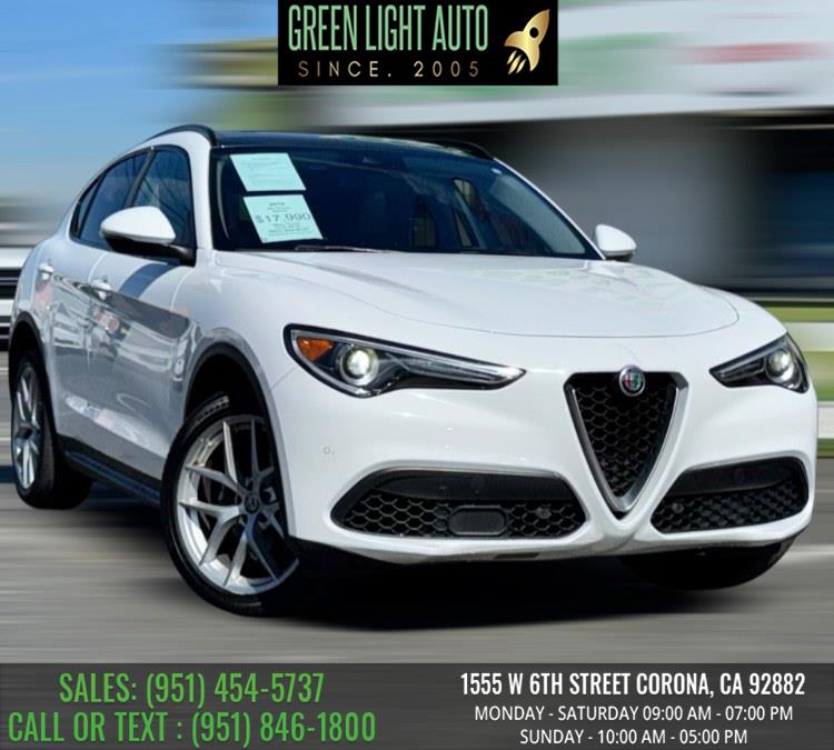 Used 2018 Alfa Romeo Stelvio in Corona, California | Green Light Auto. Corona, California