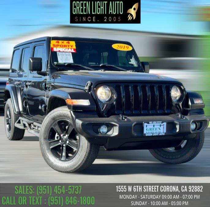 2019 Jeep Wrangler Unlimited Sport S 4x4, available for sale in Corona, California | Green Light Auto. Corona, California