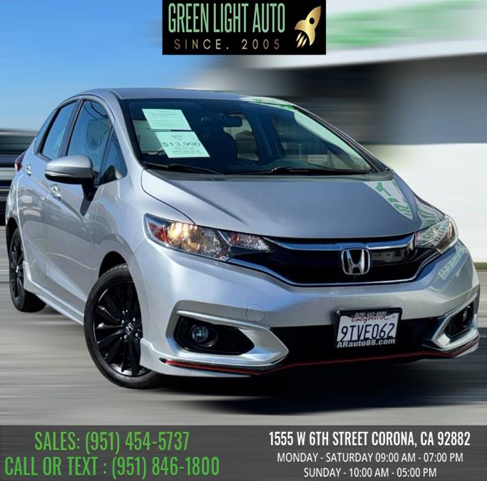 Used Honda Fit Sport CVT 2018 | Green Light Auto. Corona, California