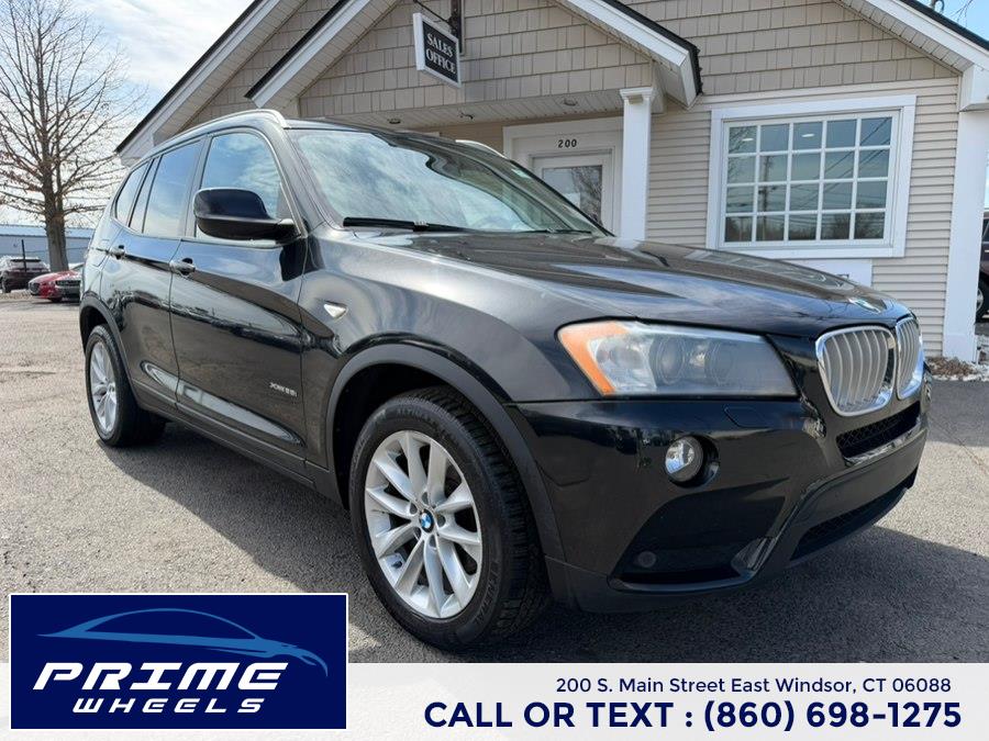 2014 BMW X3 AWD 4dr xDrive28i, available for sale in East Windsor, Connecticut | Prime Wheels. East Windsor, Connecticut