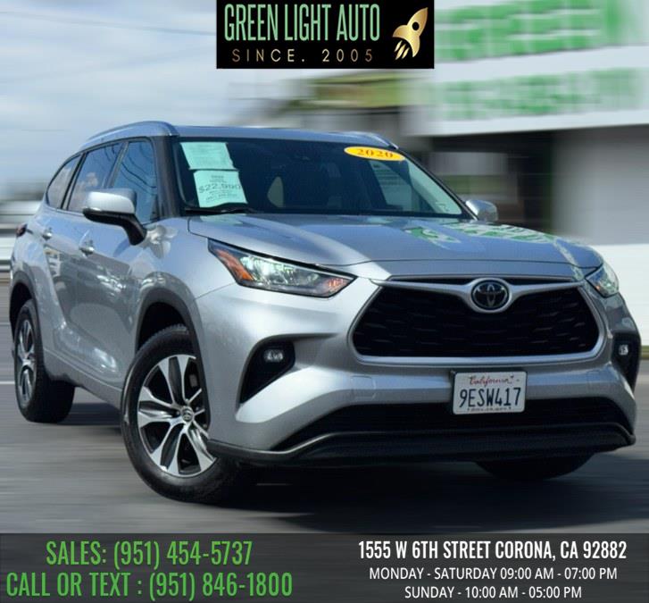 Used 2020 Toyota Highlander in Corona, California | Green Light Auto. Corona, California