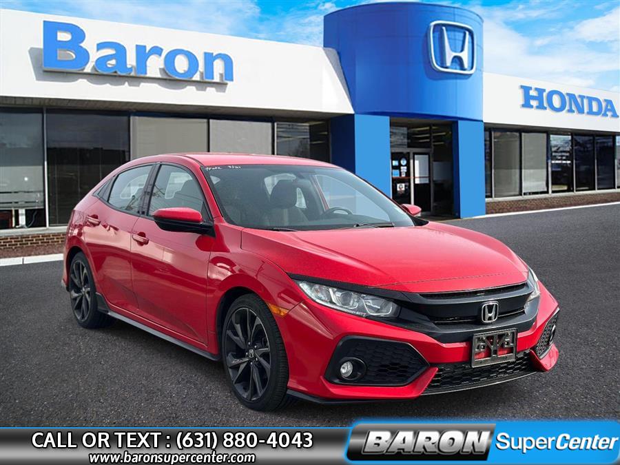 Used 2017 Honda Civic Hatchback in Patchogue, New York | Baron Supercenter. Patchogue, New York
