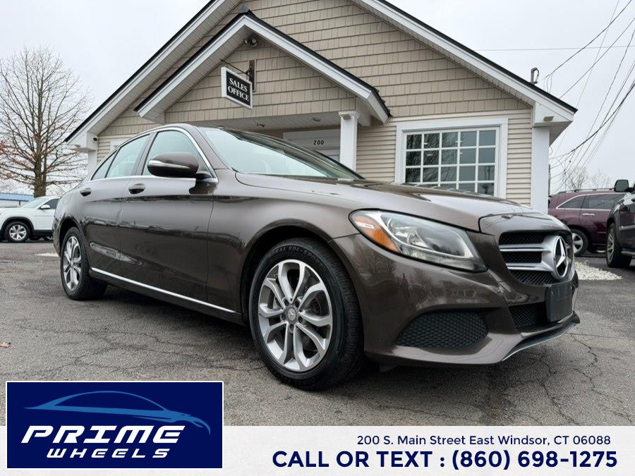 2015 Mercedes-Benz C-Class 4dr Sdn C300 4MATIC, available for sale in East Windsor, Connecticut | Prime Wheels. East Windsor, Connecticut