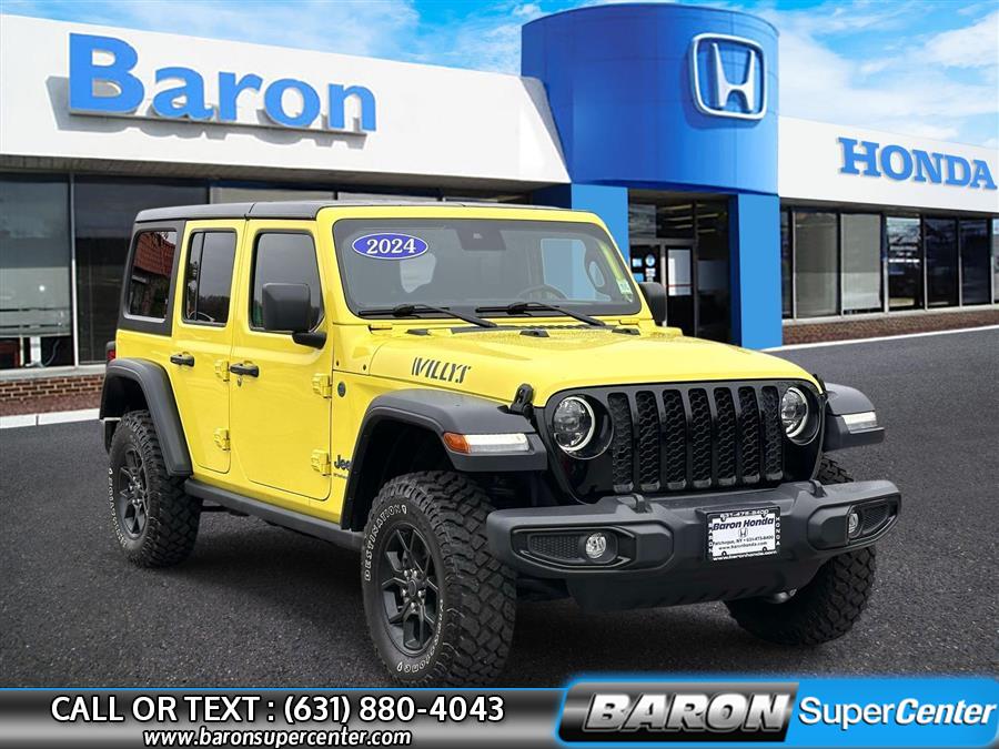 Used 2024 Jeep Wrangler 4xe in Patchogue, New York | Baron Supercenter. Patchogue, New York