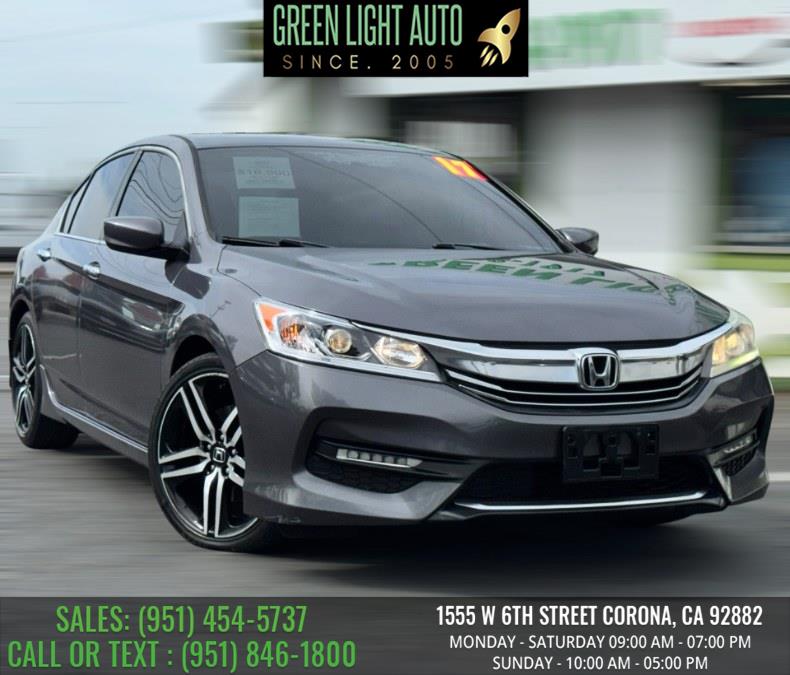 Used 2017 Honda Accord Sedan in Corona, California | Green Light Auto. Corona, California