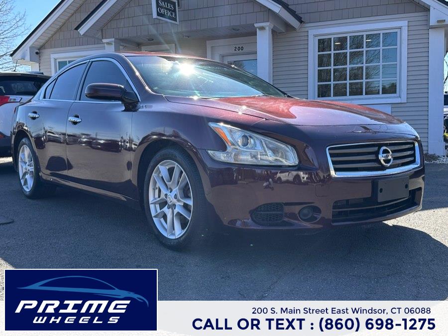 2014 Nissan Maxima 4dr Sdn 3.5 S, available for sale in East Windsor, Connecticut | Prime Wheels. East Windsor, Connecticut