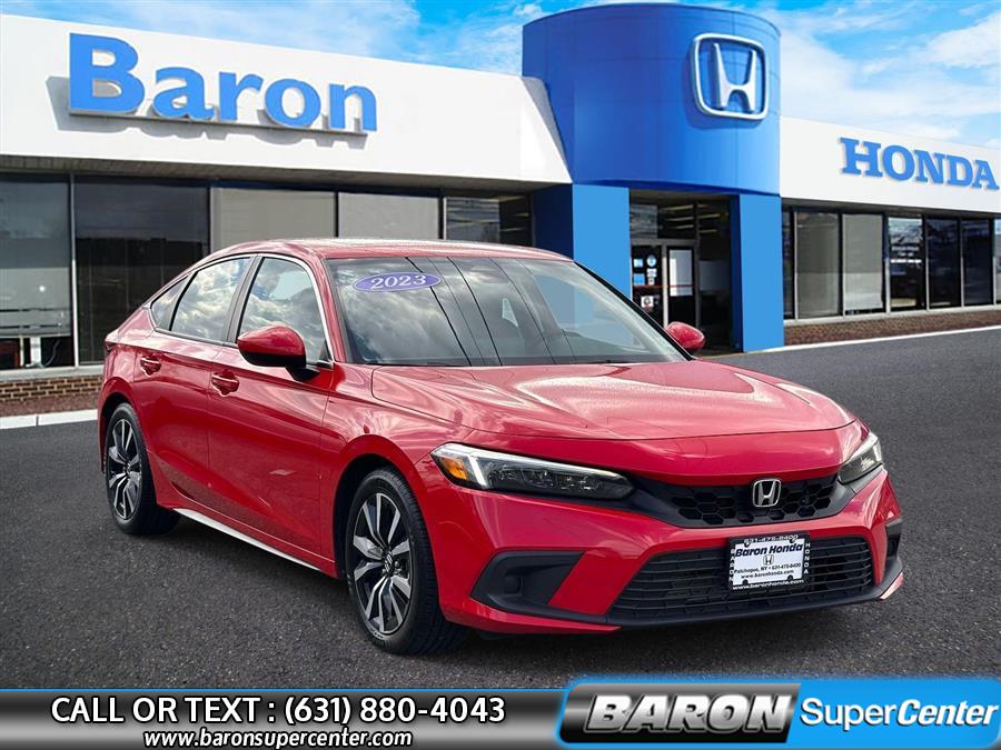 Used 2023 Honda Civic Hatchback in Patchogue, New York | Baron Supercenter. Patchogue, New York