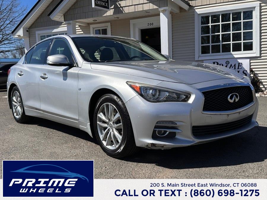2014 Infiniti Q50 4dr Sdn Premium AWD, available for sale in East Windsor, Connecticut | Prime Wheels. East Windsor, Connecticut