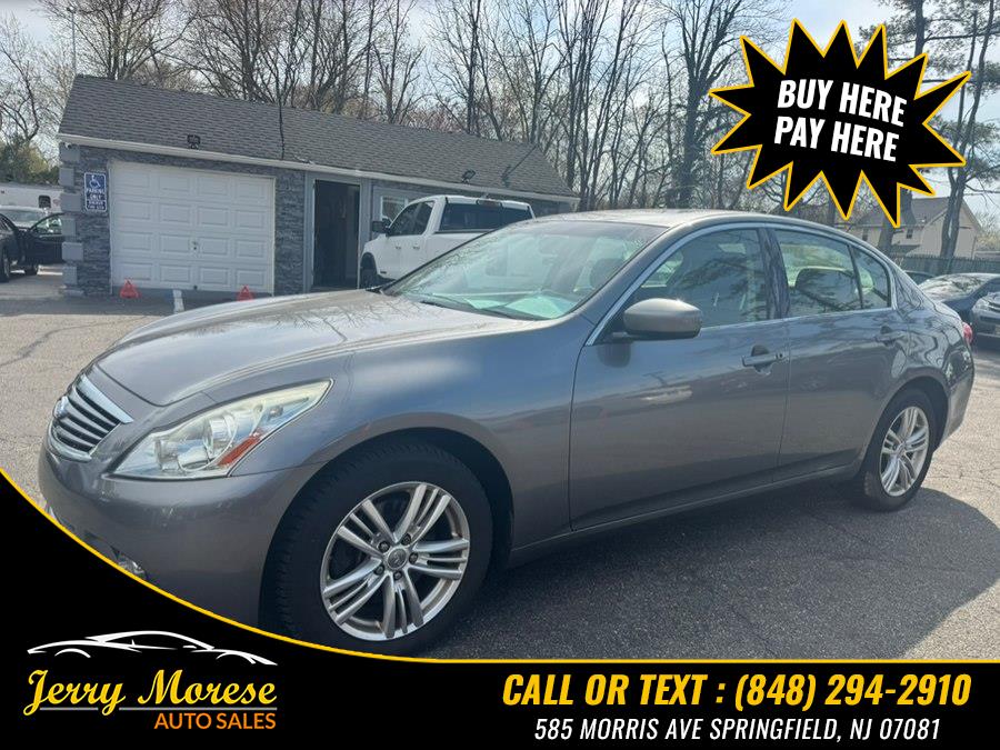 2012 INFINITI G Sedan Limited Edition