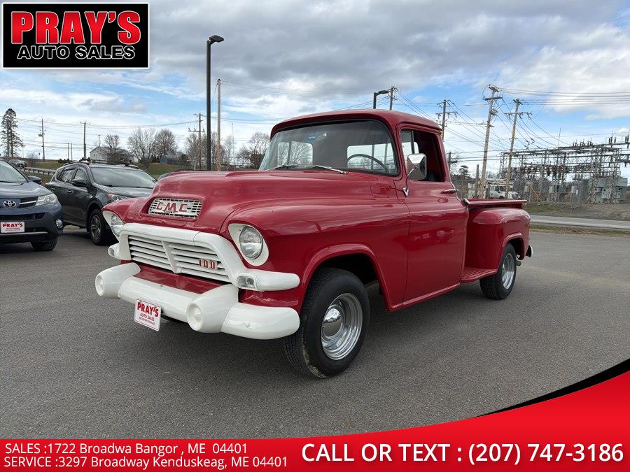 1957 gmc 100 stepside, available for sale in Bangor , Maine | Pray's Auto Sales . Bangor , Maine