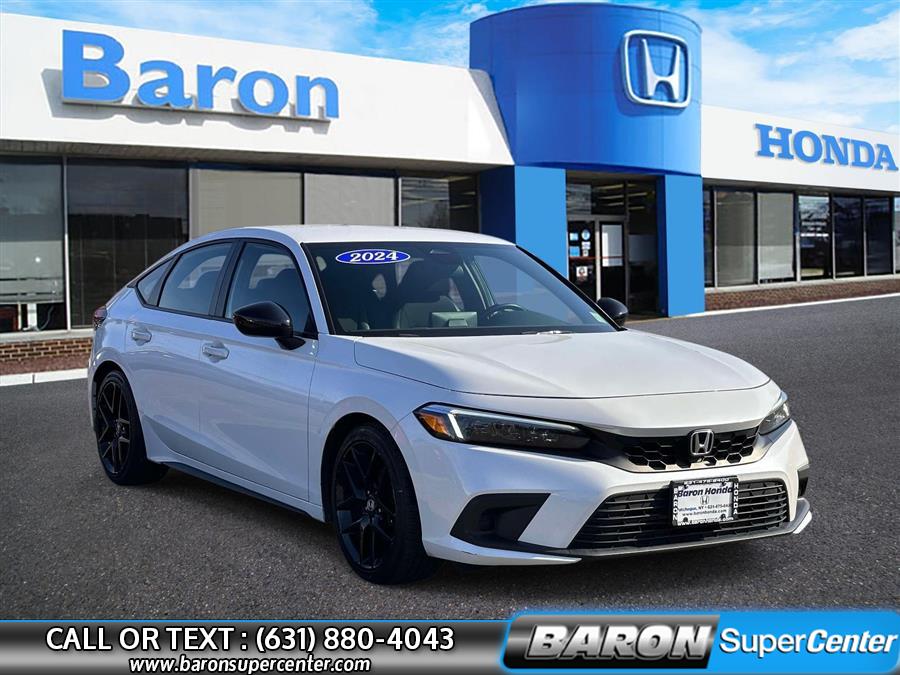 Used 2024 Honda Civic Hatchback in Patchogue, New York | Baron Supercenter. Patchogue, New York