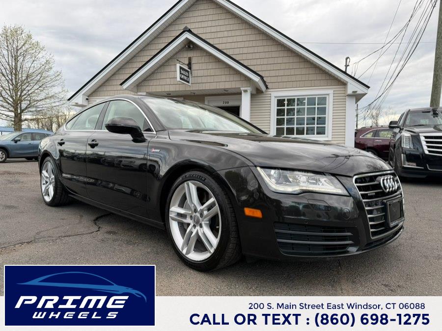 2014 Audi A7 4dr HB quattro 3.0 Premium Plus, available for sale in East Windsor, Connecticut | Prime Wheels. East Windsor, Connecticut