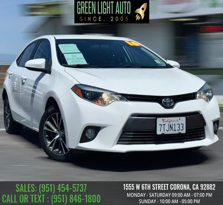 Used 2016 Toyota Corolla in Corona, California | Green Light Auto. Corona, California