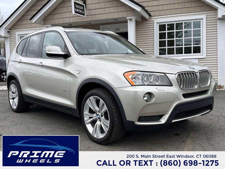 2014 BMW X3 AWD 4dr xDrive35i, available for sale in East Windsor, Connecticut | Prime Wheels. East Windsor, Connecticut