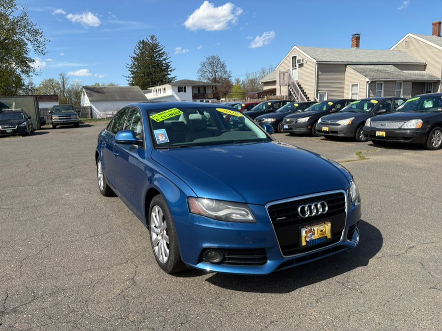 2009 Audi A4 4dr Sdn Auto 3.2L quattro Prem Plus, available for sale in East Windsor, Connecticut | CT Car Co LLC. East Windsor, Connecticut