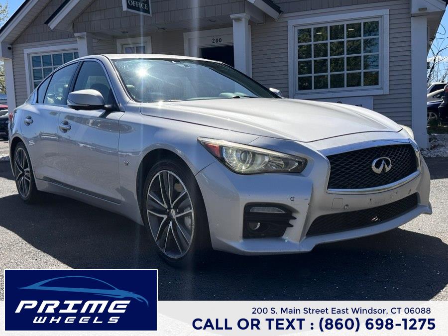 2014 INFINITI Q50 4dr Sdn Sport AWD, available for sale in East Windsor, Connecticut | Prime Wheels. East Windsor, Connecticut