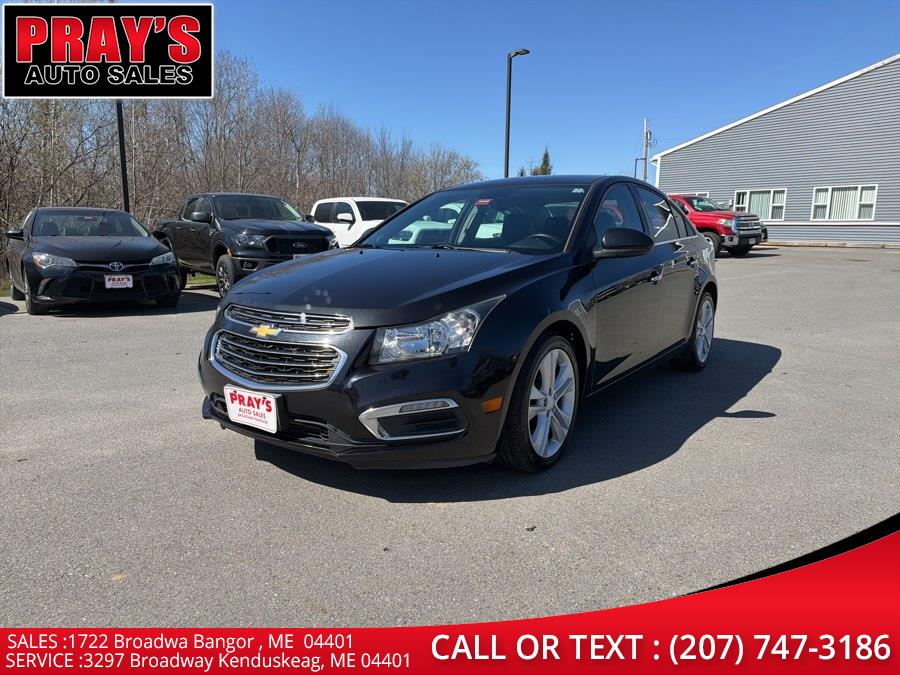 2016 Chevrolet Cruze Limited 4dr Sdn LTZ, available for sale in Bangor , Maine | Pray's Auto Sales . Bangor , Maine