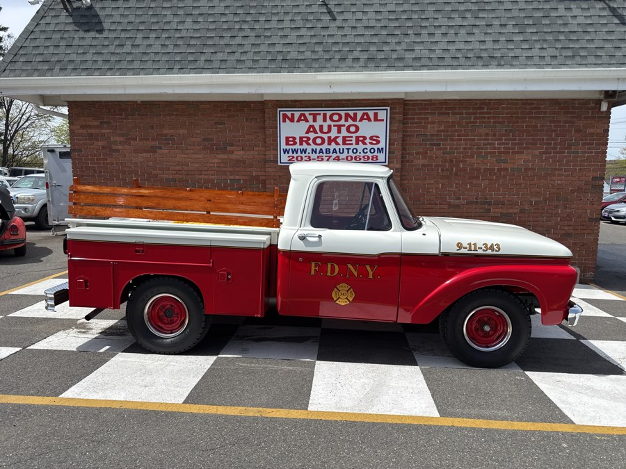 1964 Ford F-100 FDNY Tribute, available for sale in Waterbury, Connecticut | National Auto Brokers, Inc.. Waterbury, Connecticut