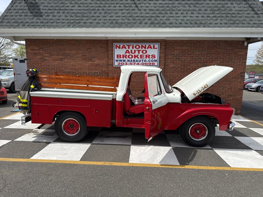 1964 Ford F-100 FDNY Tribute, available for sale in Waterbury, Connecticut | National Auto Brokers, Inc.. Waterbury, Connecticut