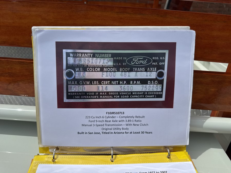 1964 Ford F-100 FDNY Tribute, available for sale in Waterbury, Connecticut | National Auto Brokers, Inc.. Waterbury, Connecticut