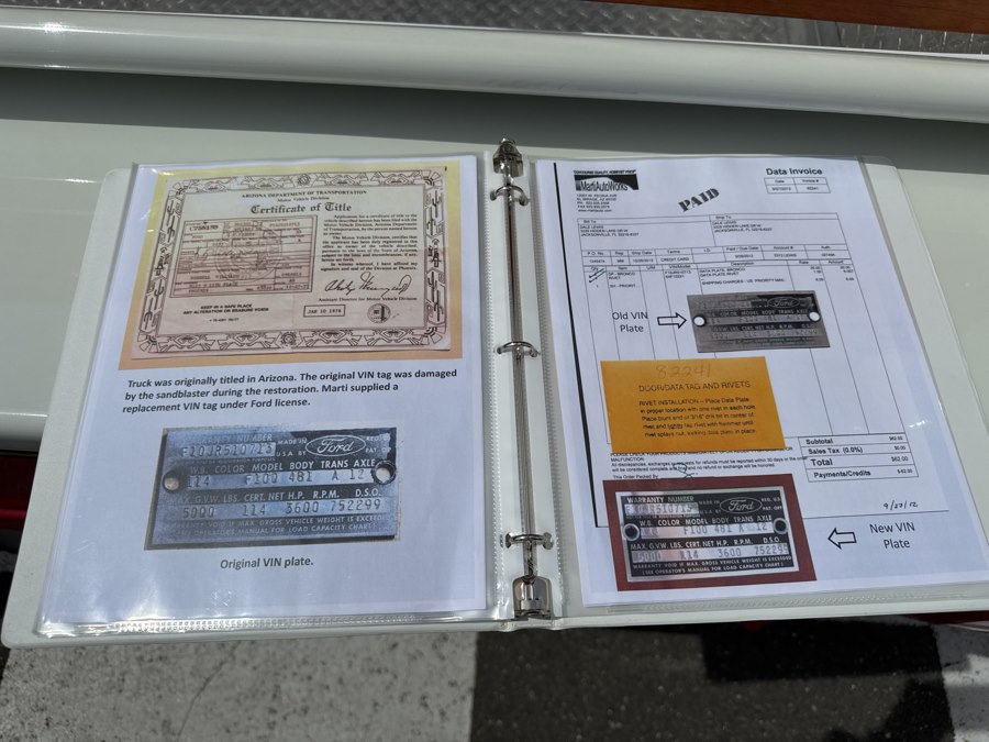 1964 Ford F-100 FDNY Tribute, available for sale in Waterbury, Connecticut | National Auto Brokers, Inc.. Waterbury, Connecticut