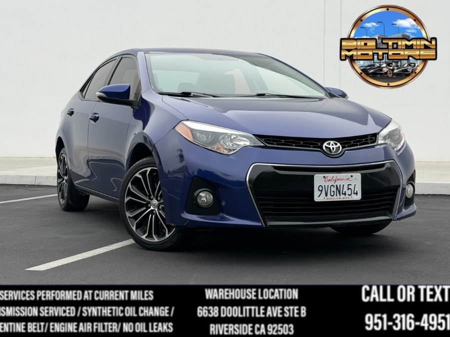 2016 Toyota Corolla S Plus