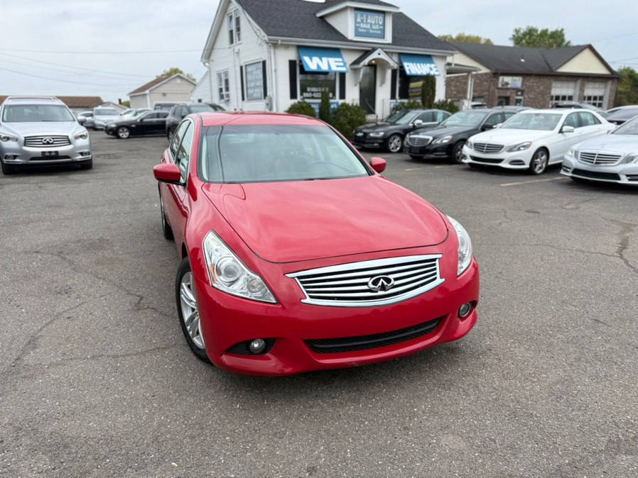 2011 Infiniti G37 Sedan 4dr x AWD, available for sale in East Windsor, Connecticut | A1 Auto Sale LLC. East Windsor, Connecticut