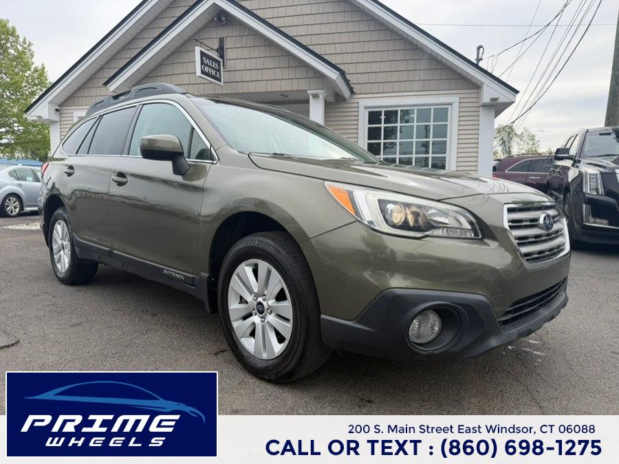 2015 Subaru Outback 4dr Wgn 2.5i Premium PZEV, available for sale in East Windsor, Connecticut | Prime Wheels. East Windsor, Connecticut