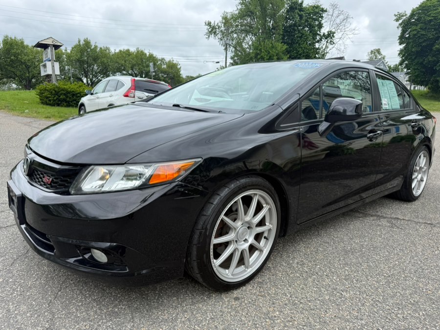 2012 Honda Civic Sdn 4dr Man Si, available for sale in New Milford, Connecticut | Faustos Auto Body and Repairs LLC. New Milford, Connecticut