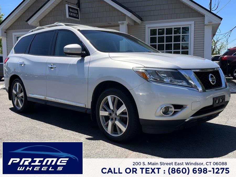 2014 Nissan Pathfinder 4WD 4dr S, available for sale in East Windsor, Connecticut | Prime Wheels. East Windsor, Connecticut