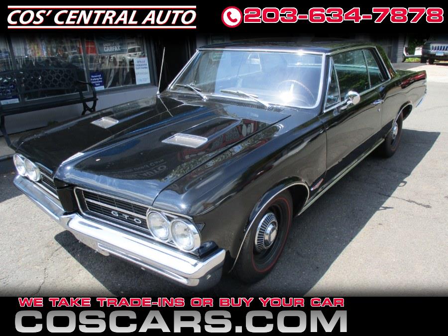 1964 Pontiac GTO Hardtop 4 Speed Manual, available for sale in Meriden, Connecticut | Cos Central Auto. Meriden, Connecticut
