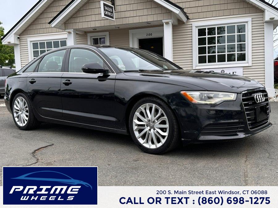 2013 Audi A6 4dr Sdn quattro 2.0T Premium Plus, available for sale in East Windsor, Connecticut | Prime Wheels. East Windsor, Connecticut
