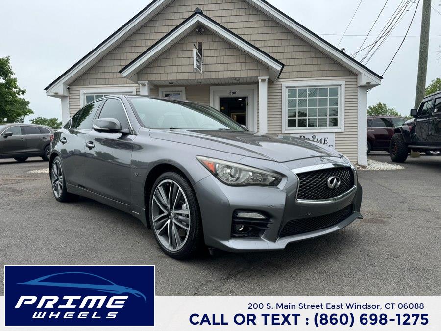 2014 Infiniti Q50 4dr Sdn Sport AWD, available for sale in East Windsor, Connecticut | Prime Wheels. East Windsor, Connecticut