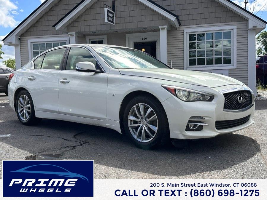 2014 INFINITI Q50 4dr Sdn Sport AWD, available for sale in East Windsor, Connecticut | Prime Wheels. East Windsor, Connecticut