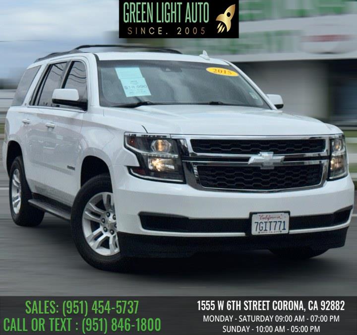 Used 2015 Chevrolet Tahoe in Corona, California | Green Light Auto. Corona, California