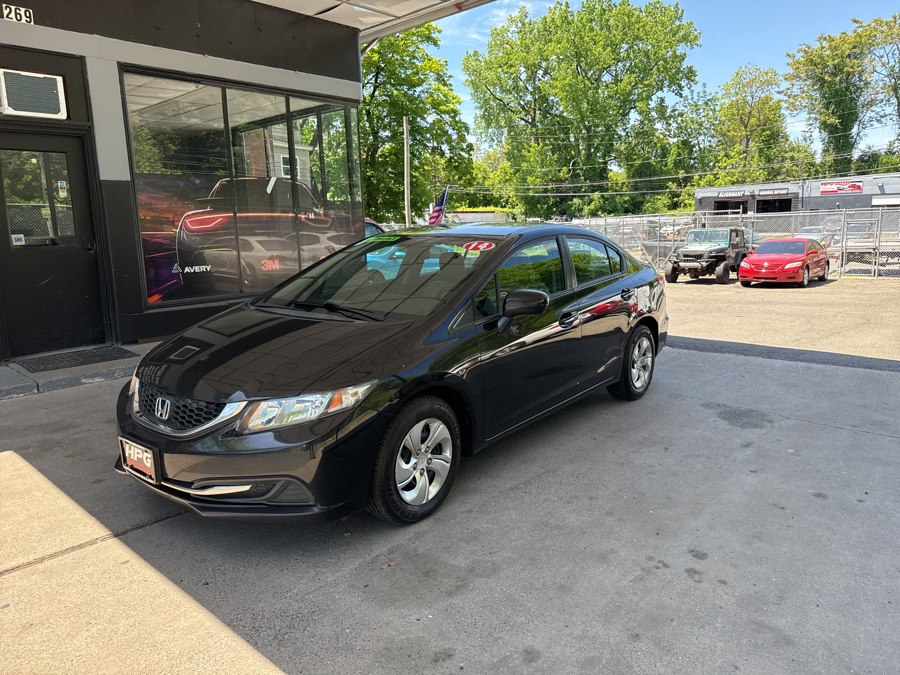 2014 Honda Civic Sedan 4dr CVT LX, available for sale in Hartford, Connecticut | HPG Auto Sales LLC. Hartford, Connecticut