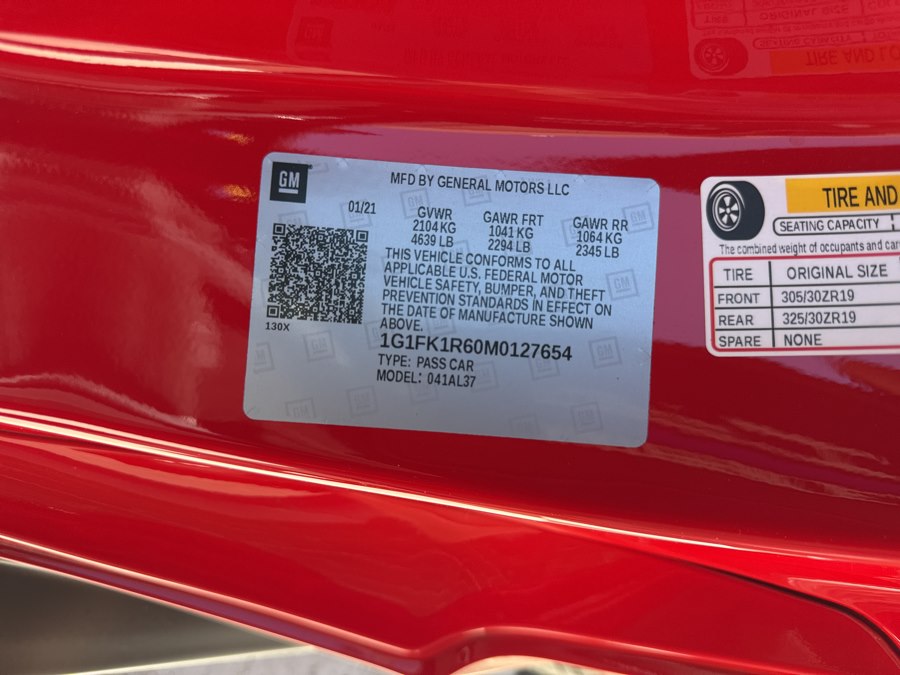 2021 Chevrolet Camaro 2dr Cpe ZL1, available for sale in Waterbury, Connecticut | National Auto Brokers, Inc.. Waterbury, Connecticut