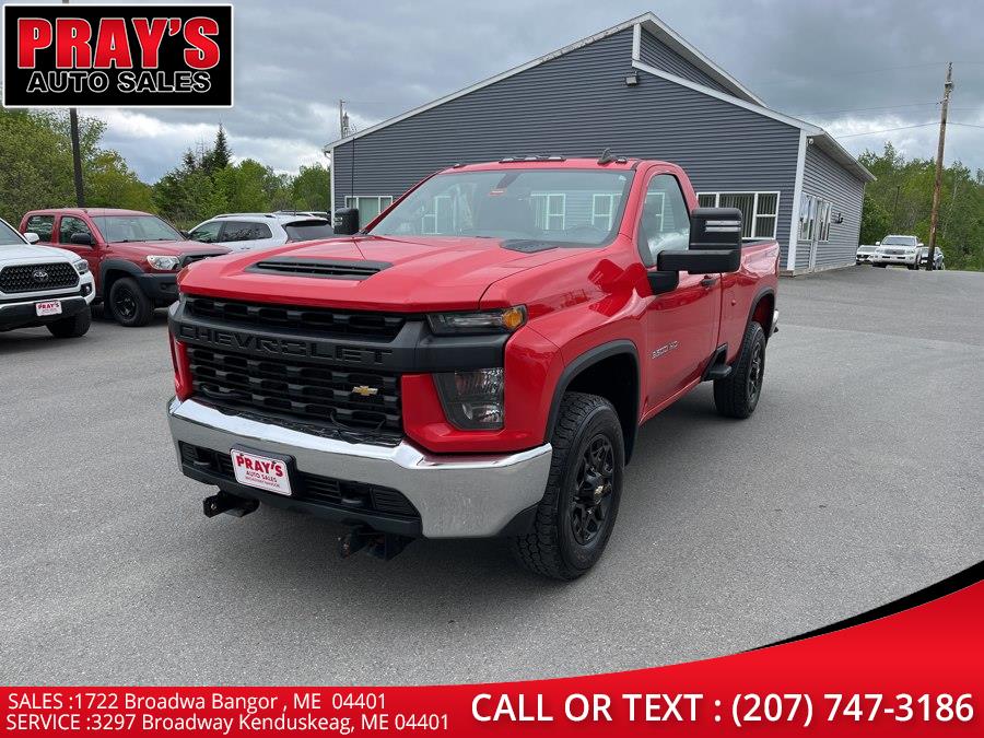 2021 Chevrolet Silverado 3500HD 4WD Reg Cab 142" Work Truck, available for sale in Bangor , Maine | Pray's Auto Sales . Bangor , Maine