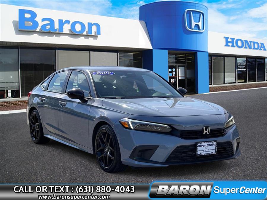 Used 2022 Honda Civic Sedan in Patchogue, New York | Baron Supercenter. Patchogue, New York