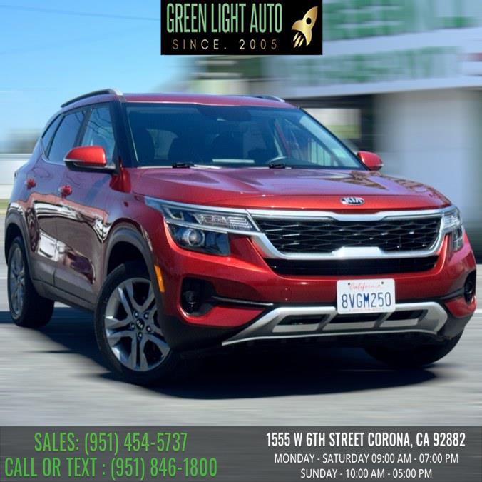 Used 2021 Kia Seltos in Corona, California | Green Light Auto. Corona, California