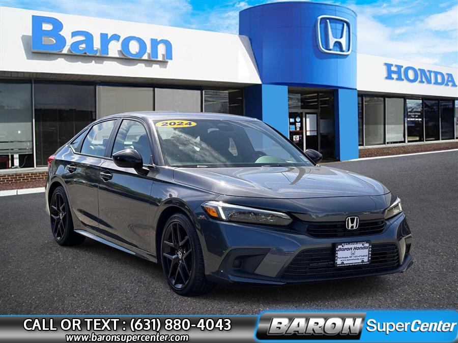 Used 2024 Honda Civic Sedan in Patchogue, New York | Baron Supercenter. Patchogue, New York