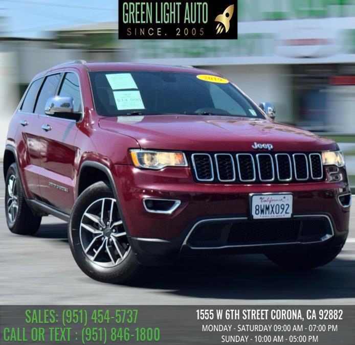 Used 2019 Jeep Grand Cherokee in Corona, California | Green Light Auto. Corona, California