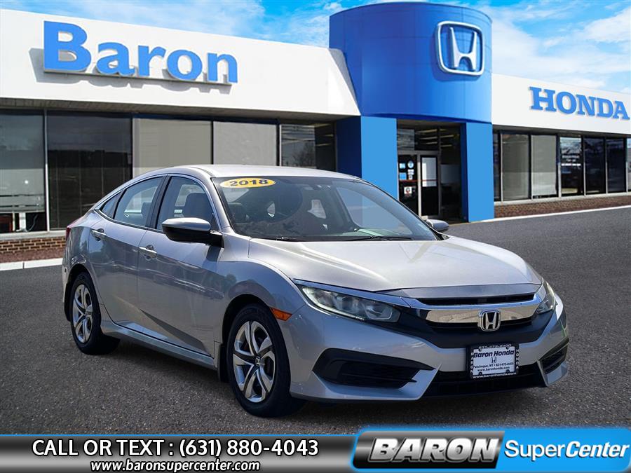 Used 2018 Honda Civic Sedan in Patchogue, New York | Baron Supercenter. Patchogue, New York