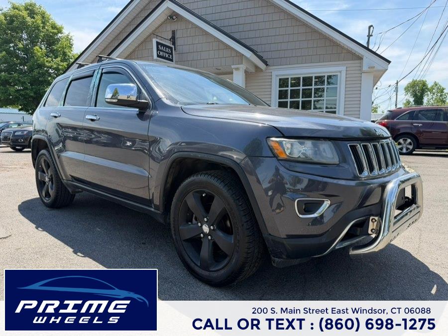 2014 Jeep Grand Cherokee 4WD 4dr Limited, available for sale in East Windsor, Connecticut | Prime Wheels. East Windsor, Connecticut