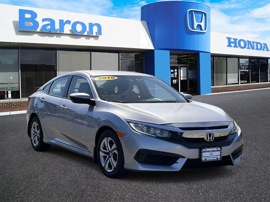 Used 2018 Honda Civic Sedan in Patchogue, New York | Baron Supercenter. Patchogue, New York