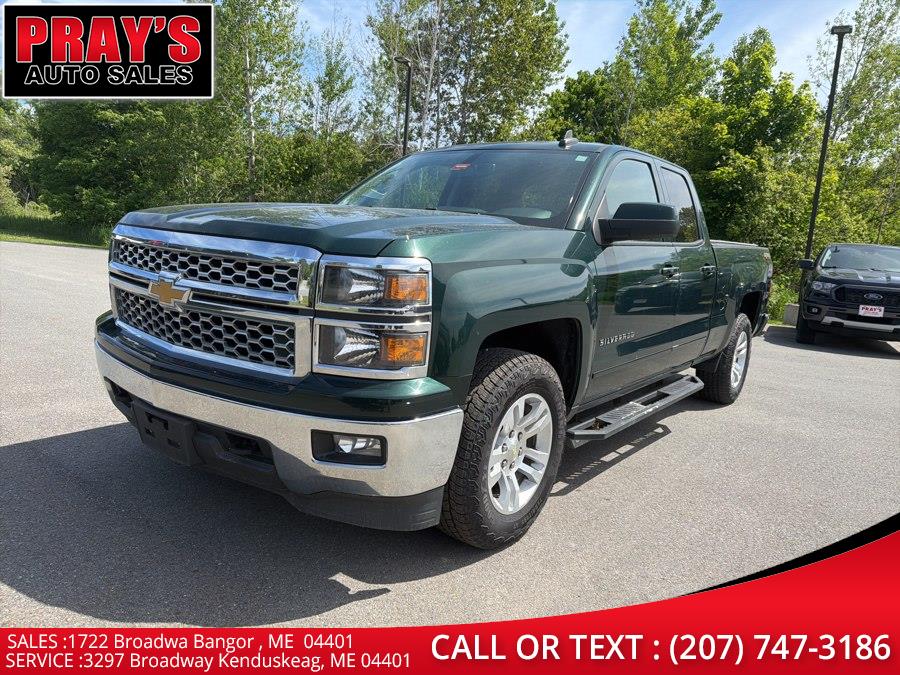 2015 Chevrolet Silverado 1500 4WD Double Cab 143.5" LT w/1LT, available for sale in Bangor , Maine | Pray's Auto Sales . Bangor , Maine